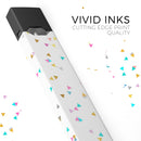 Multicolor Scattered Triangles - Premium Decal Protective Skin-Wrap Sticker compatible with the Juul Labs vaping device