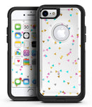 Multicolor Scattered Triangles - iPhone 7 or 8 OtterBox Case & Skin Kits