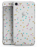Multicolor Scattered Triangles - Skin-kit for the iPhone 8 or 8 Plus