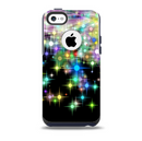 Multicolored Glistening Lights Skin for the iPhone 5c OtterBox Commuter Case