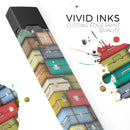 Multicolored Traveling Suitcases - Premium Decal Protective Skin-Wrap Sticker compatible with the Juul Labs vaping device