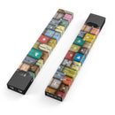 Multicolored Traveling Suitcases - Premium Decal Protective Skin-Wrap Sticker compatible with the Juul Labs vaping device