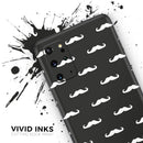 Mustache Galore - Premium Vinyl Skin Decal for Samsung Galaxy S25 Ultra, S24, S23, S22 & All Galaxy S Models