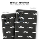Mustache Galore - Premium Vinyl Skin Decal for Samsung Galaxy S25 Ultra, S24, S23, S22 & All Galaxy S Models