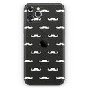 Mustache Galore - Vinyl Skin Wrap for iPhone 17 Pro Max, 17 Pro, 17 Air, 17, 16 & All Models — Soft Matte or Ultra Gloss