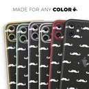 Mustache Galore - Vinyl Skin Wrap for iPhone 17 Pro Max, 17 Pro, 17 Air, 17, 16 & All Models — Soft Matte or Ultra Gloss