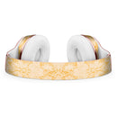 Mustard Yellow Cauliflower Damask Pattern Full-Body Skin Kit for the Beats by Dre Solo 3 Wireless Headphones