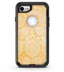 Mustard Yellow Cauliflower Damask Pattern - iPhone 7 or 8 OtterBox Case & Skin Kits