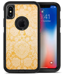 Mustard Yellow Cauliflower Damask Pattern - iPhone X OtterBox Case & Skin Kits