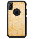 Mustard Yellow Cauliflower Damask Pattern - iPhone X OtterBox Case & Skin Kits