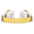 Mustard Yellow Chevron Pattern Full-Body Skin Kit for the Beats by Dre Solo 3 Wireless Headphones