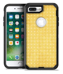 Mustard Yellow Cross Pattern - iPhone 7 Plus/8 Plus OtterBox Case & Skin Kits