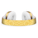 Mustard Yellow Damask Pattern Full-Body Skin Kit for the Beats by Dre Solo 3 Wireless Headphones