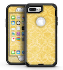Mustard Yellow Damask Pattern - iPhone 7 Plus/8 Plus OtterBox Case & Skin Kits