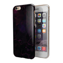 Muted Dark Abstract Geometric Shapes iPhone 6/6s or 6/6s Plus 2-Piece Hybrid INK-Fuzed Case