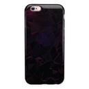 Muted Dark Abstract Geometric Shapes iPhone 6/6s or 6/6s Plus 2-Piece Hybrid INK-Fuzed Case