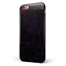 Muted Dark Abstract Geometric Shapes iPhone 6/6s or 6/6s Plus 2-Piece Hybrid INK-Fuzed Case