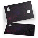 Muted Dark Abstract Geometric Shapes - Premium Protective Decal Skin-Kit for the Apple Credit Card