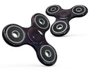 Muted Dark Abstract Geometric Shapes Full-Body Fidget Spinner Skin-Kit