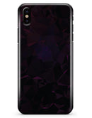 Muted Dark Abstract Geometric Shapes - iPhone X Clipit Case