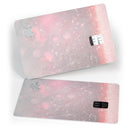 Muted Pink and Grunge Shimmering Orbs - Premium Protective Decal Skin-Kit for the Apple Credit Card