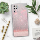 Muted Pink and Grunge Shimmering Orbs - Skin-Kit for the Samsung Galaxy S-Series S20, S20 Plus, S20 Ultra , S10 & others (All Galaxy Devices Available)