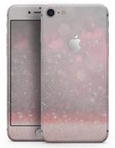 Muted Pink and Grunge Shimmering Orbs - Skin-kit for the iPhone 8 or 8 Plus