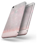 Muted Pink and Grunge Shimmering Orbs - Skin-kit for the iPhone 8 or 8 Plus