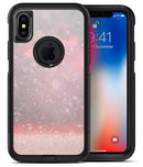Muted Pink and Grunge Shimmering Orbs - iPhone X OtterBox Case & Skin Kits