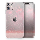 Muted Pink and Grunge Shimmering Orbs - Vinyl Skin Wrap for iPhone 17 Pro Max, 17 Pro, 17 Air, 17, 16 & All Models — Soft Matte or Ultra Gloss