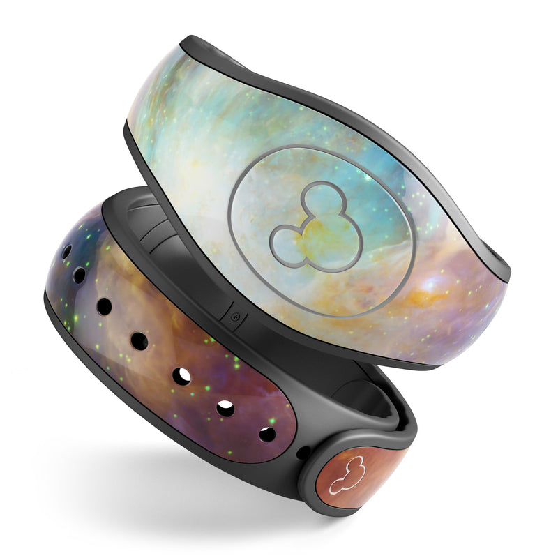 Mutli-Colored Clouded Universe - Decal Skin Wrap Kit for the Disney Magic Band
