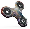 Mutli-Colored Clouded Universe Full-Body Fidget Spinner Skin-Kit
