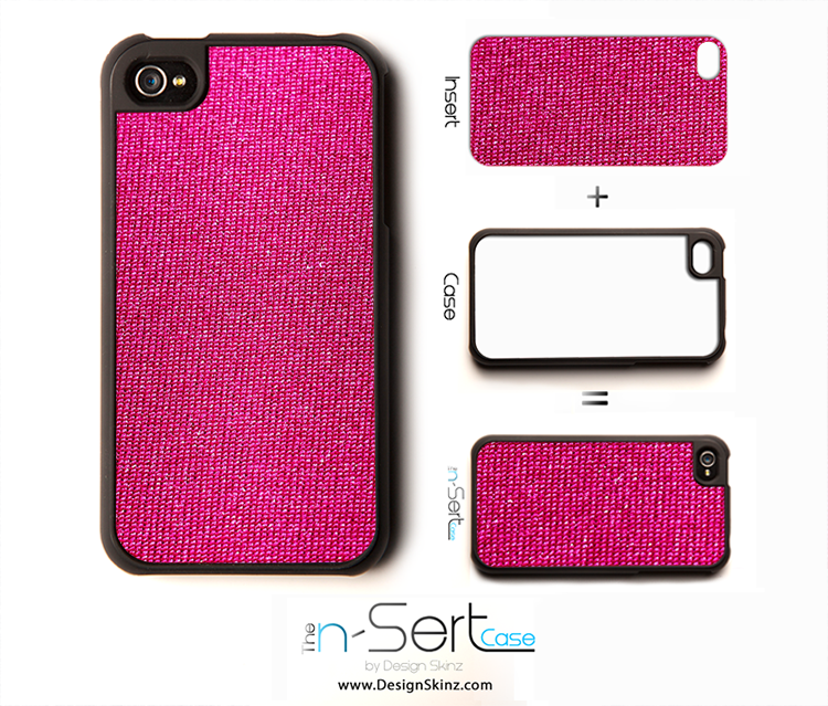 Pink Fabric n-Sert Case