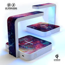 NASA Inspired Deep Nebula UV Germicidal Sanitizing Sterilizing Wireless Smart Phone Screen Cleaner + Charging Station