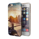NYC Sunset Eve iPhone 6/6s or 6/6s Plus 2-Piece Hybrid INK-Fuzed Case