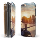 NYC Sunset Eve iPhone 6/6s or 6/6s Plus 2-Piece Hybrid INK-Fuzed Case