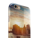NYC Sunset Eve iPhone 6/6s or 6/6s Plus 2-Piece Hybrid INK-Fuzed Case