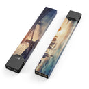NYC Sunset Eve - Premium Decal Protective Skin-Wrap Sticker compatible with the Juul Labs vaping device