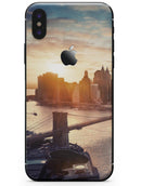 NYC Sunset Eve - iPhone X Skin-Kit