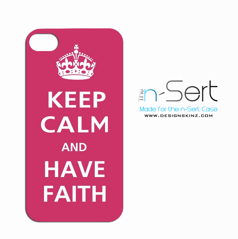 Pink "Keep Calm & Have Faith" n-Sert