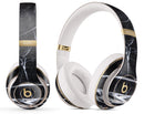 Natural Black & White Marble Stone - Full Body Skin Decal Wrap Kit for Beats by Dre