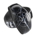 Natural Black & White Marble Stone - Full Body Skin Decal Wrap Kit for Disney Magic Band
