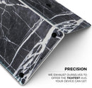 Natural Black & White Marble Stone // Skin Decal Wrap Kit Compatible with the Apple MacBook Pro, Pro with Touch Bar or Air (11, 12, 13, 15 & 16" - All Versions Available)