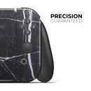 Natural Black & White Marble Stone - Vinyl Skin Wrap for Nintendo Switch 2, OLED, Lite, Pro Controller, Wii & Classic Handhelds