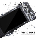 Natural Black & White Marble Stone - Vinyl Skin Wrap for Nintendo Switch 2, OLED, Lite, Pro Controller, Wii & Classic Handhelds