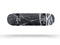 Natural Black & White Marble Stone - Full Body Skin Decal Wrap Kit for Skateboard Decks