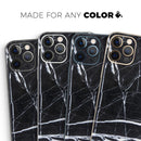 Natural Black & White Marble Stone // Full-Body Skin Decal Wrap Cover for Apple iPhone 15, 14, 13, Pro, Pro Max, Mini, XR, XS, SE (All Models)