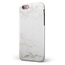Natural White Marble Surface iPhone 6/6s or 6/6s Plus 2-Piece Hybrid INK-Fuzed Case