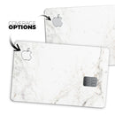 Natural White Marble Surface - Premium Protective Decal Skin-Kit for the Apple Credit Card