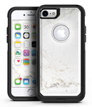 Natural White Marble Surface - iPhone 7 or 7 Plus Commuter Case Skin Kit